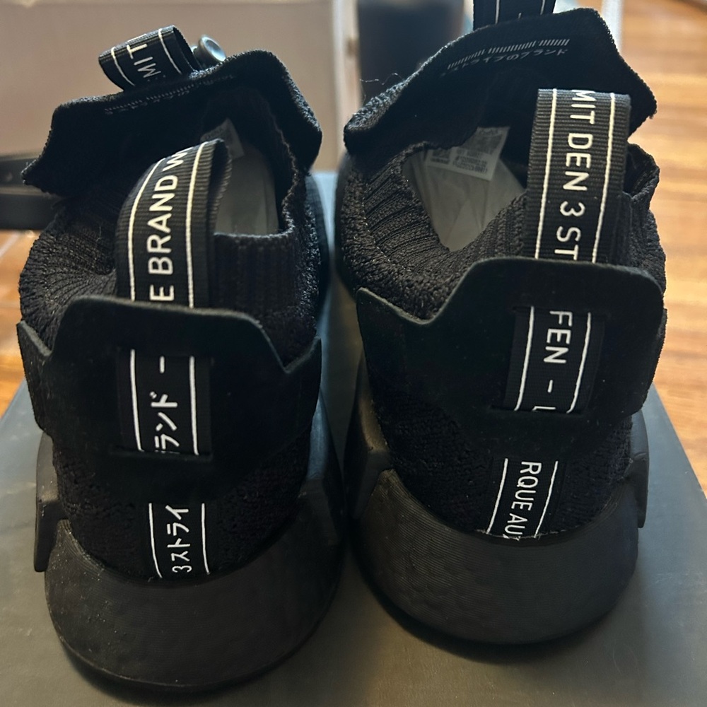 Adidas Men's NMD Gore-Tex Triple Black Sneakers - Picture 2 of 6